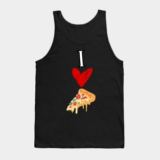 I love Pizza, cute design Tank Top